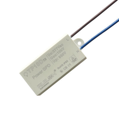 35 mm Din Rail AC LED-overspanningsscherm 40KA 60KA waterbestendig