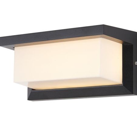 3000K Modern Buiten Muur Sconce, Up Down Muur Lamp Waterdicht Zonnelading