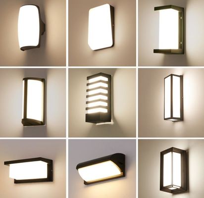 3000K Modern Buiten Muur Sconce, Up Down Muur Lamp Waterdicht Zonnelading