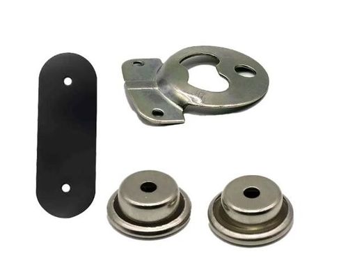 Op maat gemaakte plaat metalen LED-licht Spare Parts geanodiseerd aluminium Bewerkte spinning