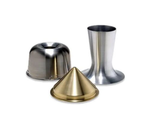 Roestvrij staal LED-lampen Accessoires Diep tekenen Custom Metal Spinning OEM