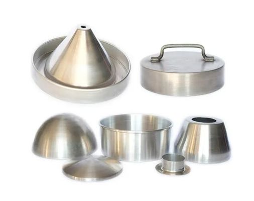 Roestvrij staal LED-lampen Accessoires Diep tekenen Custom Metal Spinning OEM