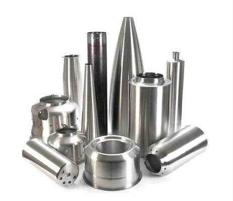 Slippery Cone Metal Spinning Parts Microbewerking Elektroplatering