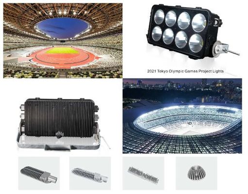 SS Spareonderdelen voor drukgieten Corrosiebestendigheid voor LED-lampen