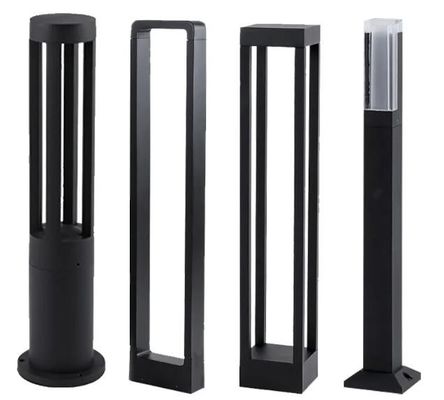 Aluminium Bollard LED Landschapsverlichting IP65 Waterdicht Voor buitentuin