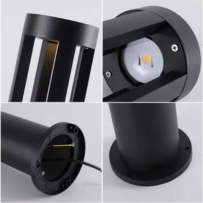 Aluminium Bollard LED Landschapsverlichting IP65 Waterdicht Voor buitentuin